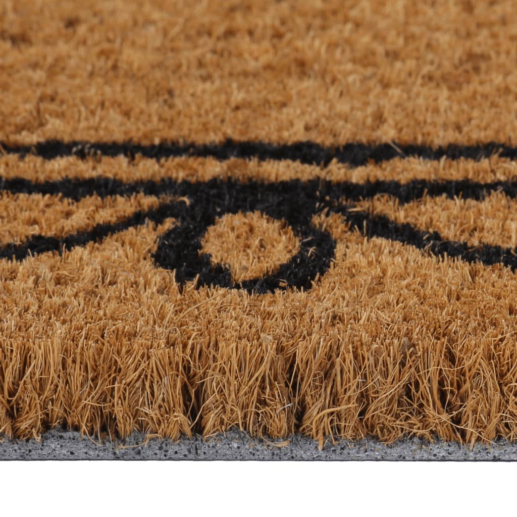 Natural Doormat 45x75 cm Tufted Coir