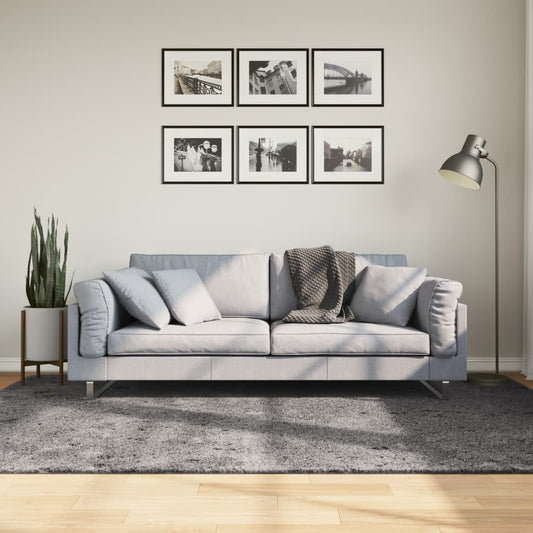 HUARTE Low-Pile Carpet Soft and Washable Anthracite 160x230 cm
