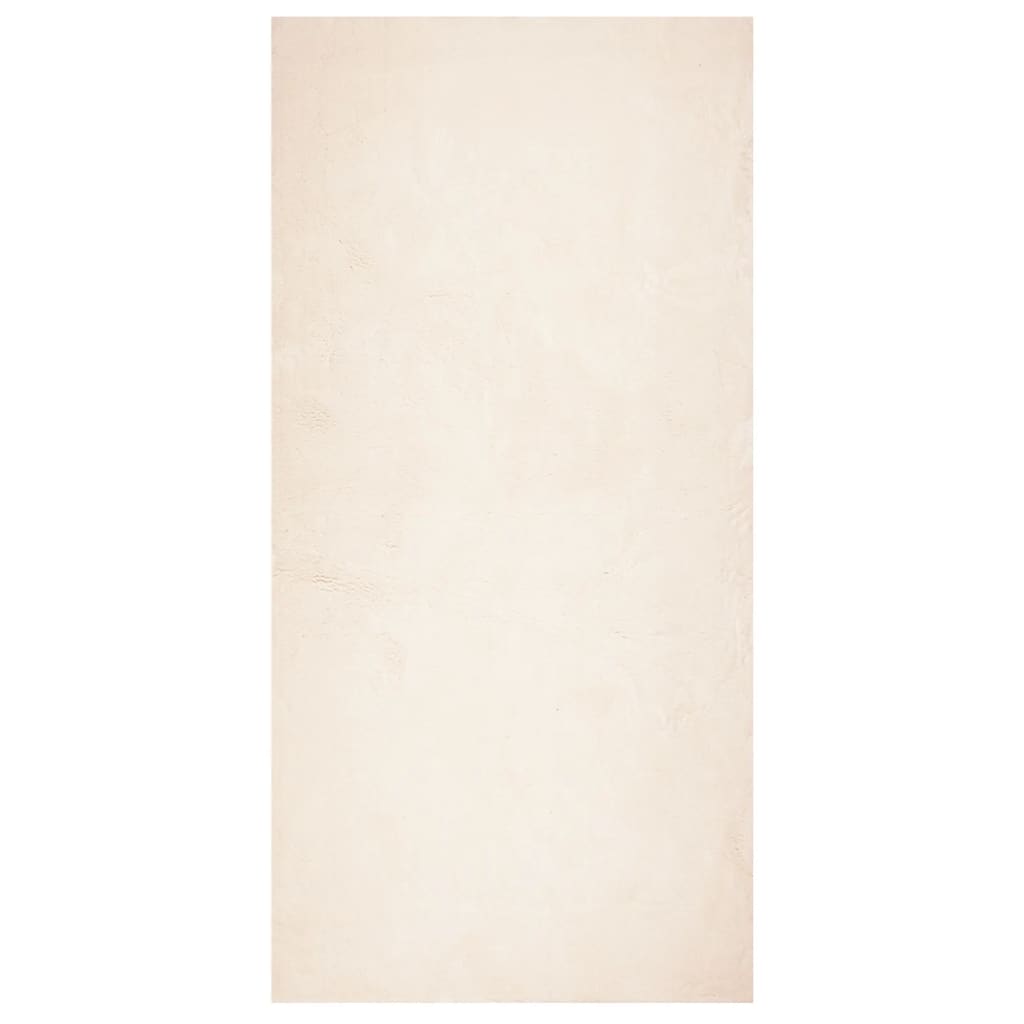 Carpet HUARTE Low Pile Soft and Washable Beige 100x200 cm