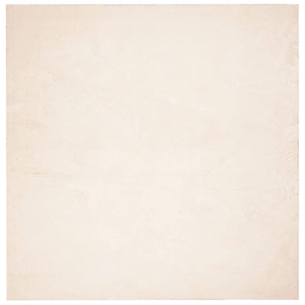Carpet HUARTE Low Pile Soft and Washable Beige 240x240 cm