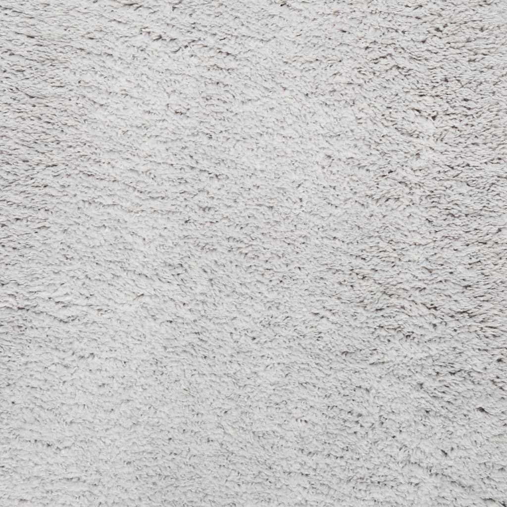 Rug HUARTE Low Pile Soft and Washable Grey 80x150 cm