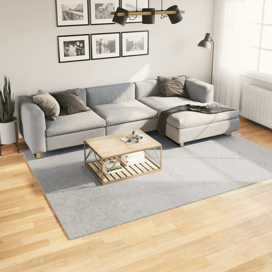 HUARTE Low Pile Carpet Soft and Washable Grey 200x280 cm