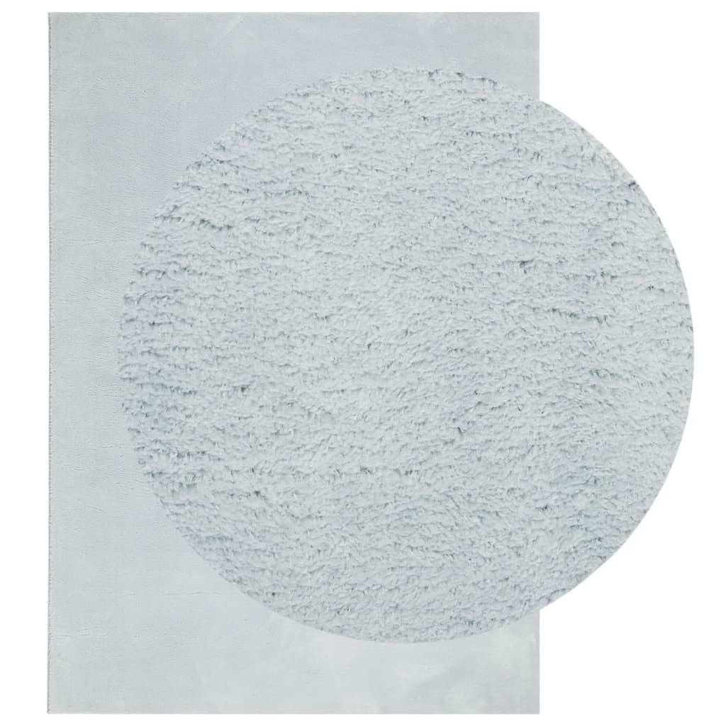 Carpet HUARTE Low Pile Soft and Washable Blue 160x230 cm