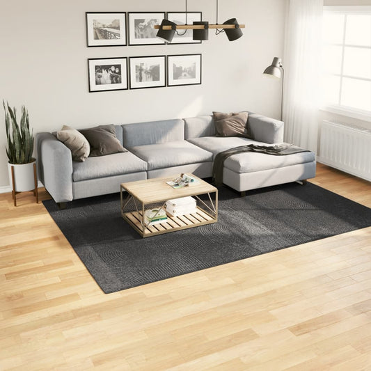 Rug IZA Low Pile Scandi-Style Anthracite 200x280 cm