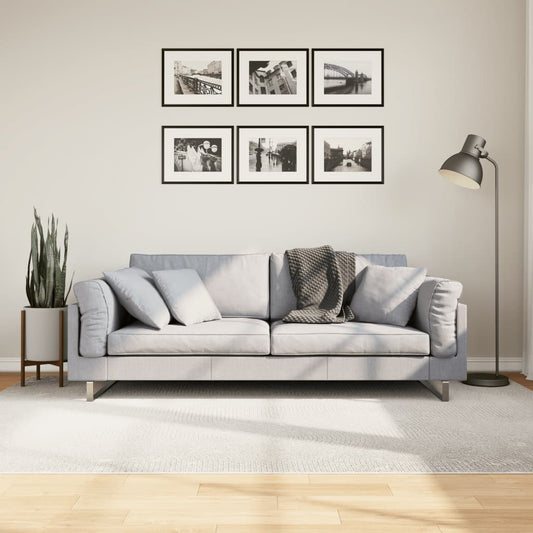 Rug IZA Low Pile Scandinavian Look Cream 160x230 cm