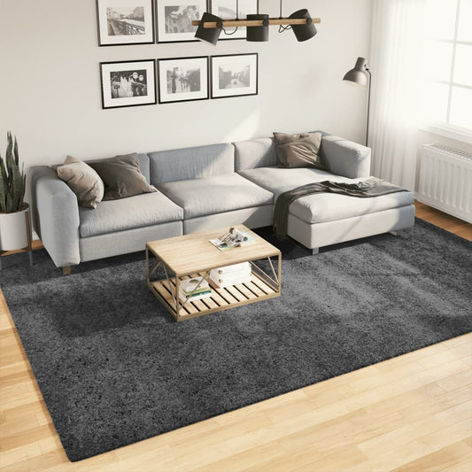 OVIEDO Low-Pile Rug Anthracite 240x340 cm