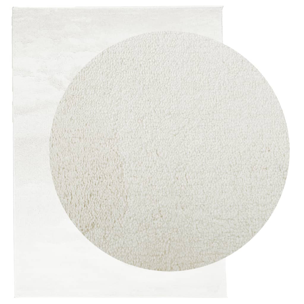 OVIEDO Short Pile Rug Cream 240x340 cm