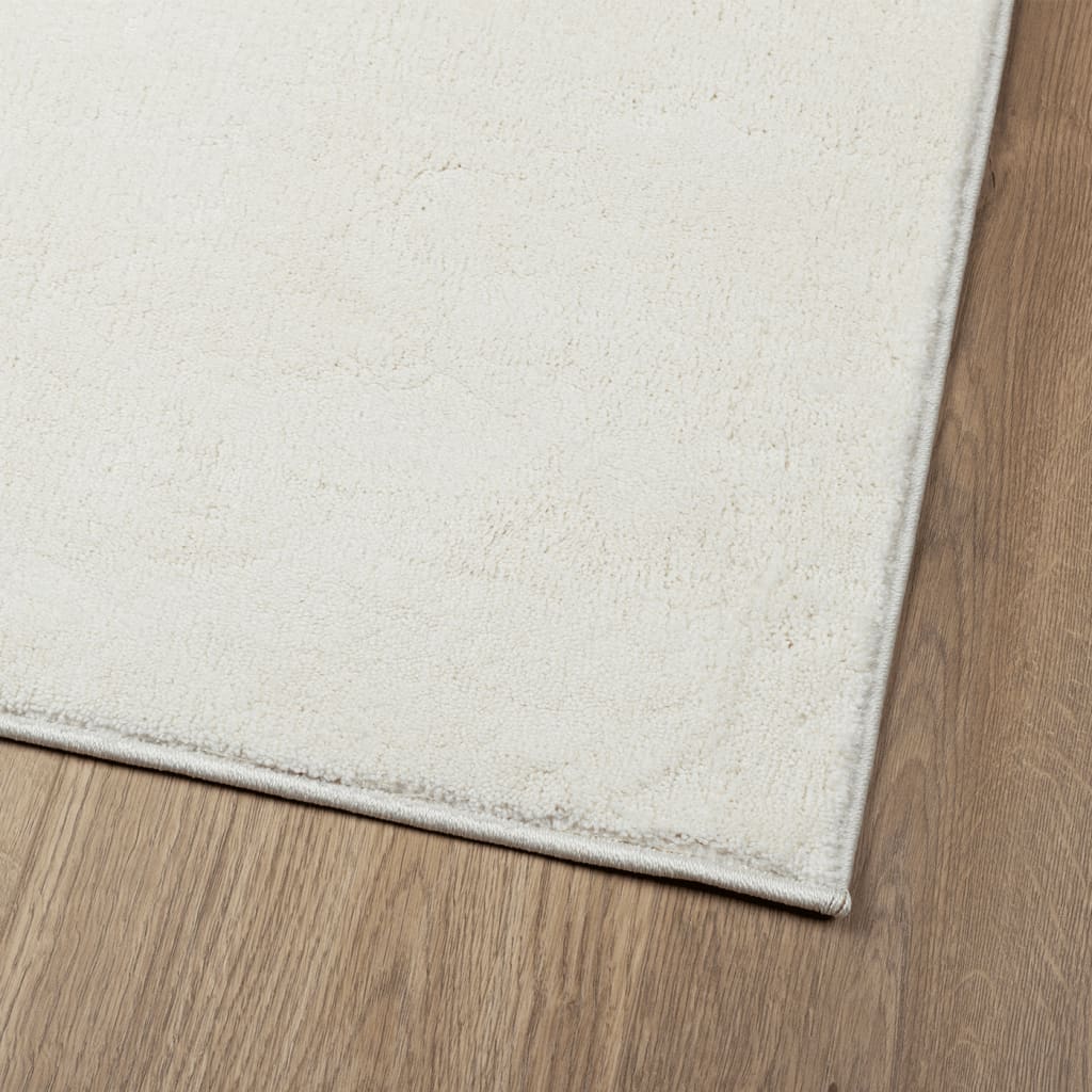 OVIEDO Short Pile Rug Cream 240x340 cm
