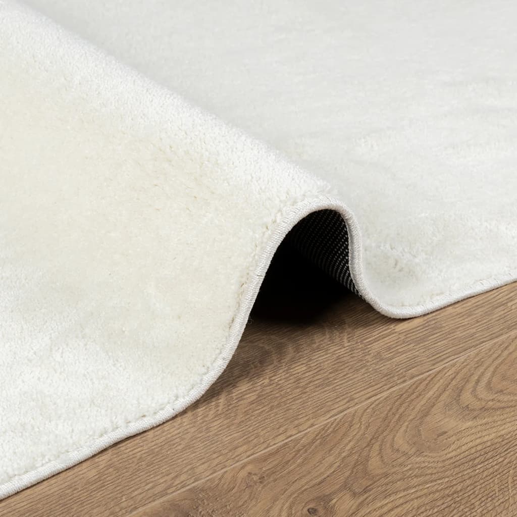OVIEDO Short Pile Rug Cream 240x340 cm