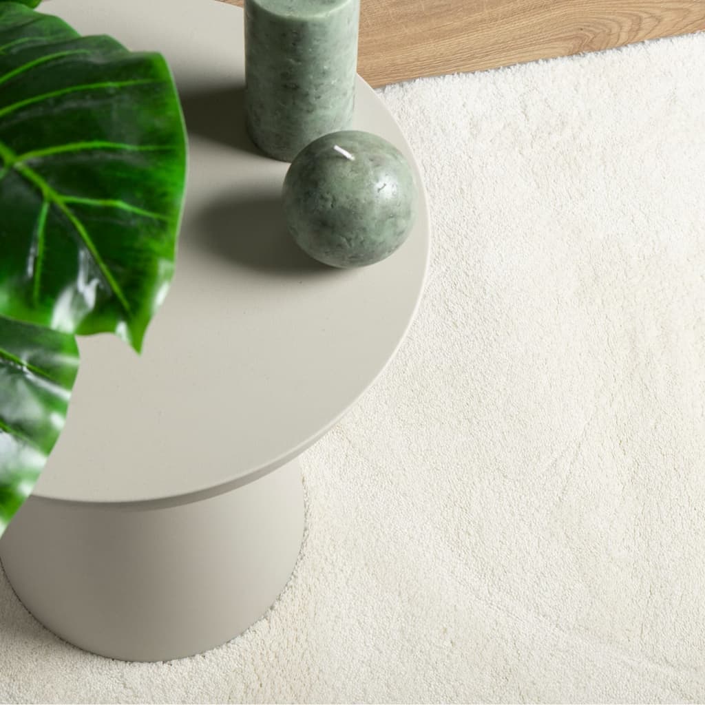 OVIEDO Short Pile Rug Cream 240x340 cm