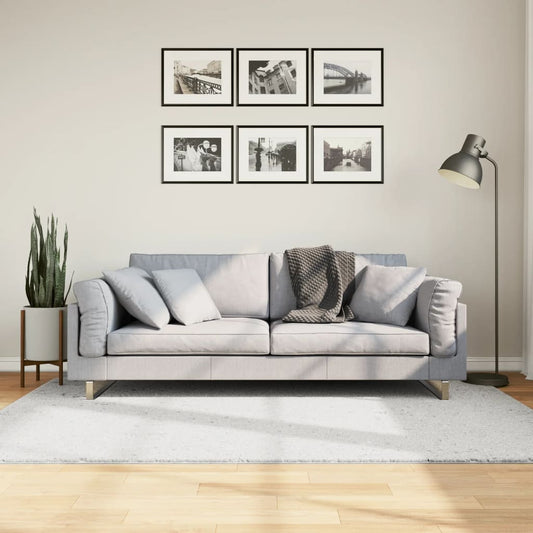 OVIEDO Short-Pile Rug Grey 140x200 cm