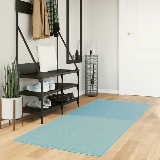 Rug OVIEDO Low Pile Green 80x200 cm