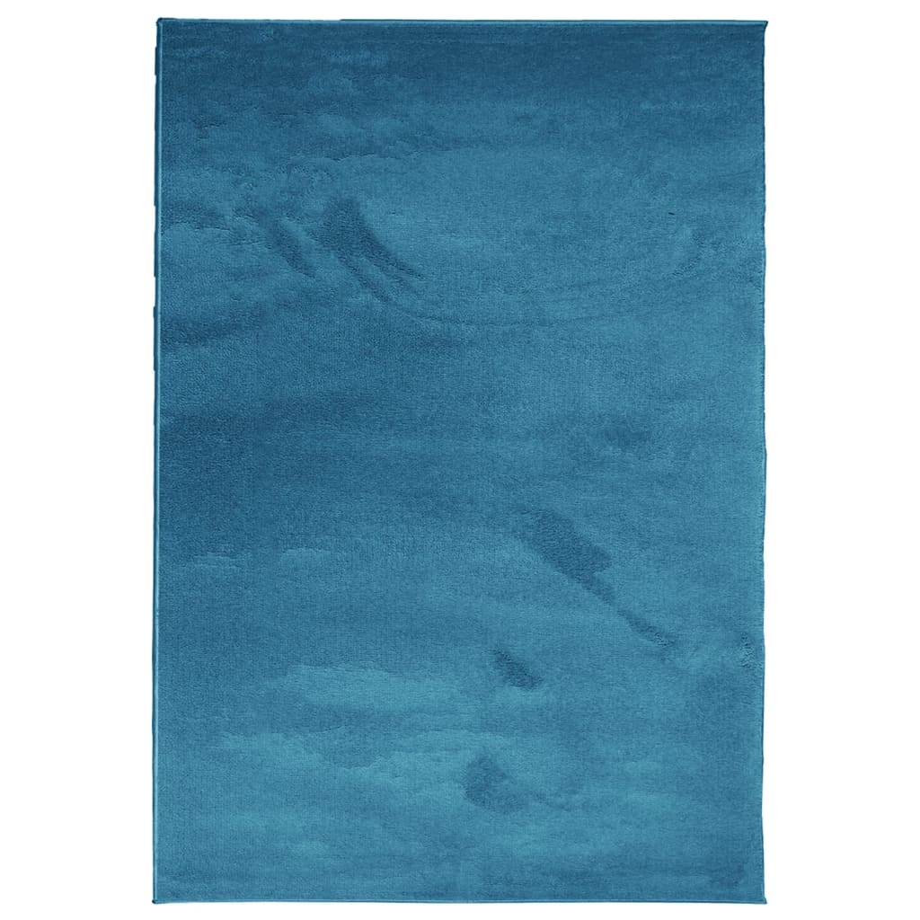 OVIEDO Low Pile Rug Turquoise 160x230 cm