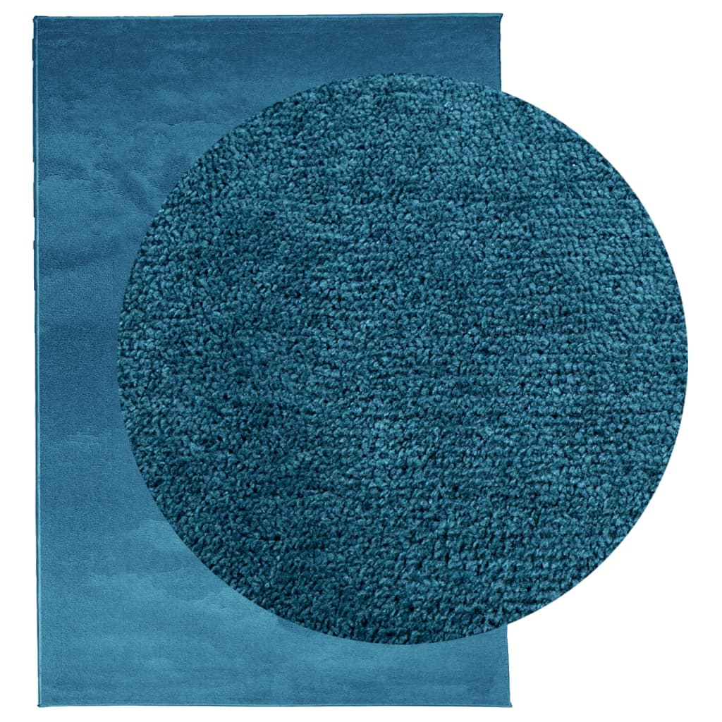 OVIEDO Low Pile Rug Turquoise 160x230 cm