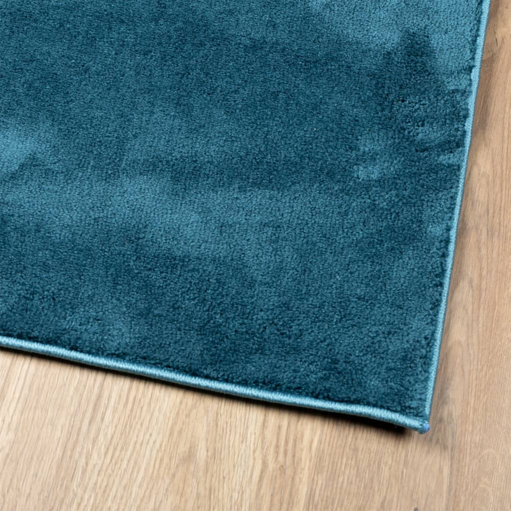 OVIEDO Low Pile Rug Turquoise 160x230 cm