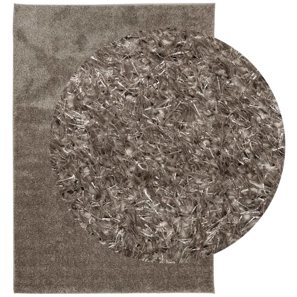 Carpet ISTAN High-Pile Shimmer Grey 160x230 cm