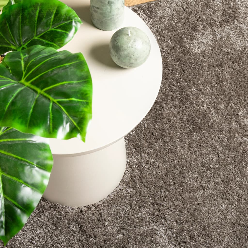 Carpet ISTAN High-Pile Shimmer Grey 160x230 cm