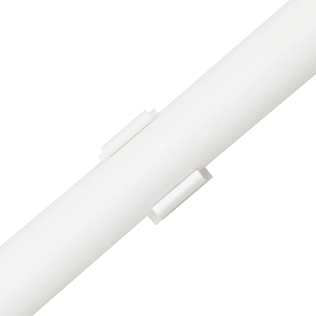 Gaines installées avec clips Ø16 mm 10 m PVC