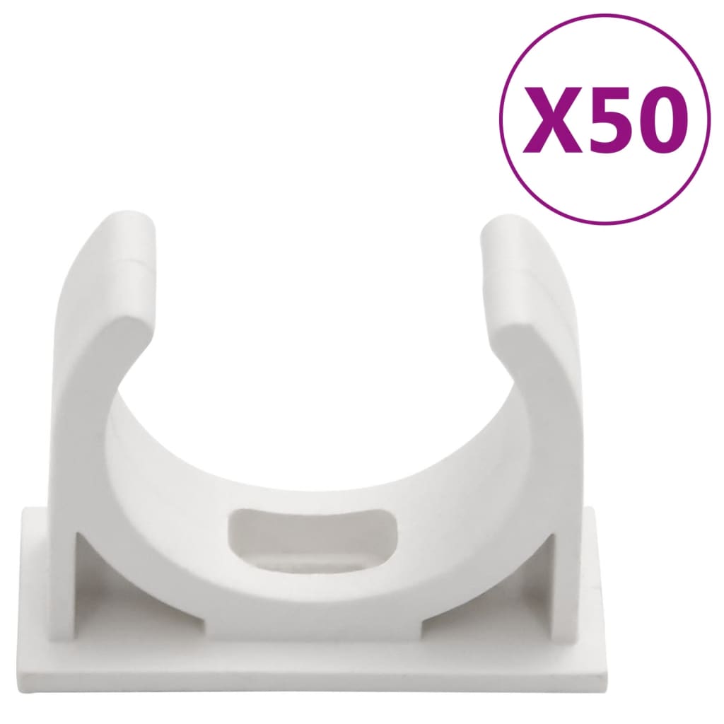 Gaines électriques avec clips Ø30 mm 30 m PVC