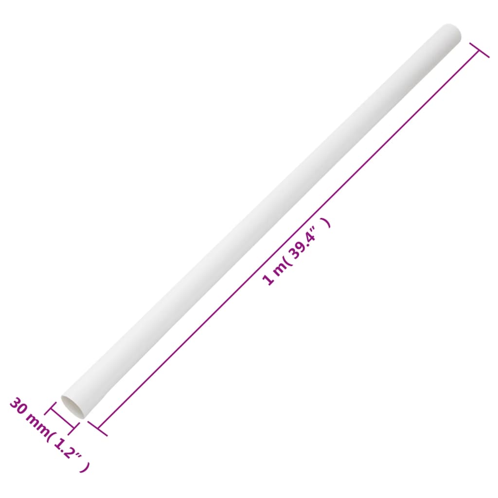 Gaines électriques avec clips Ø30 mm 30 m PVC