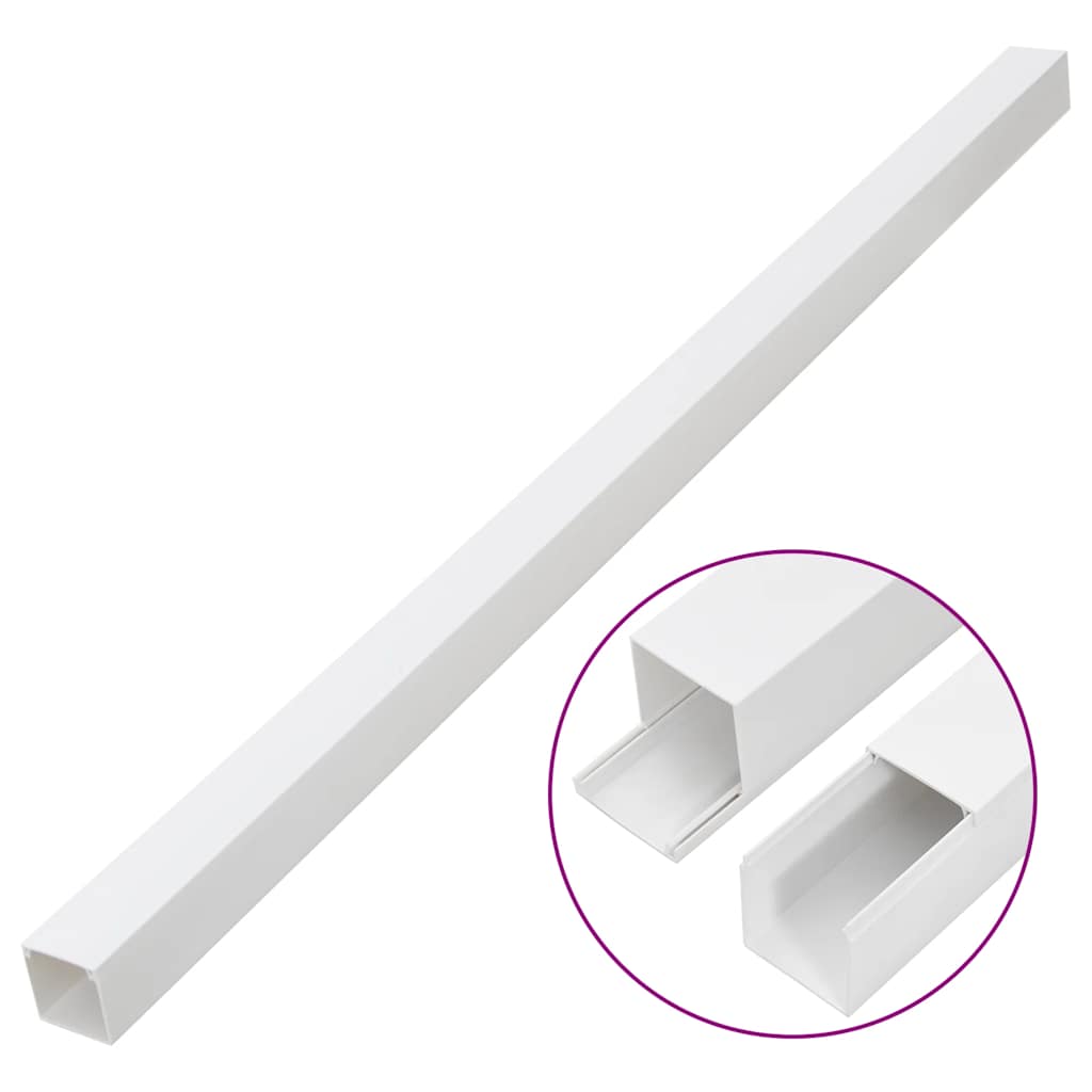 Conduits d'installation 40x25 mm 30 m PVC
