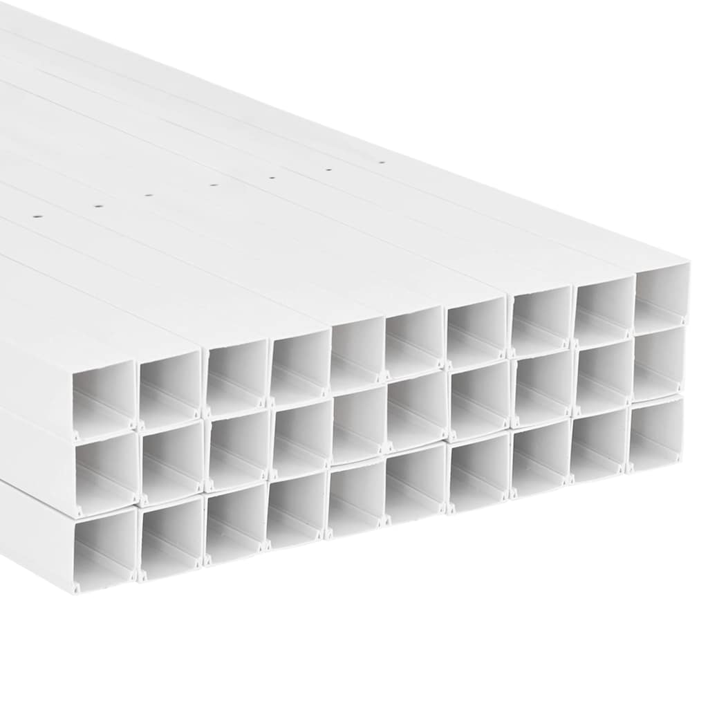 Conduits d'installation 40x25 mm 30 m PVC