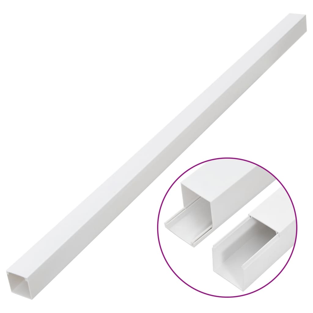 Conduits d'installation 100x60 mm 30 m PVC