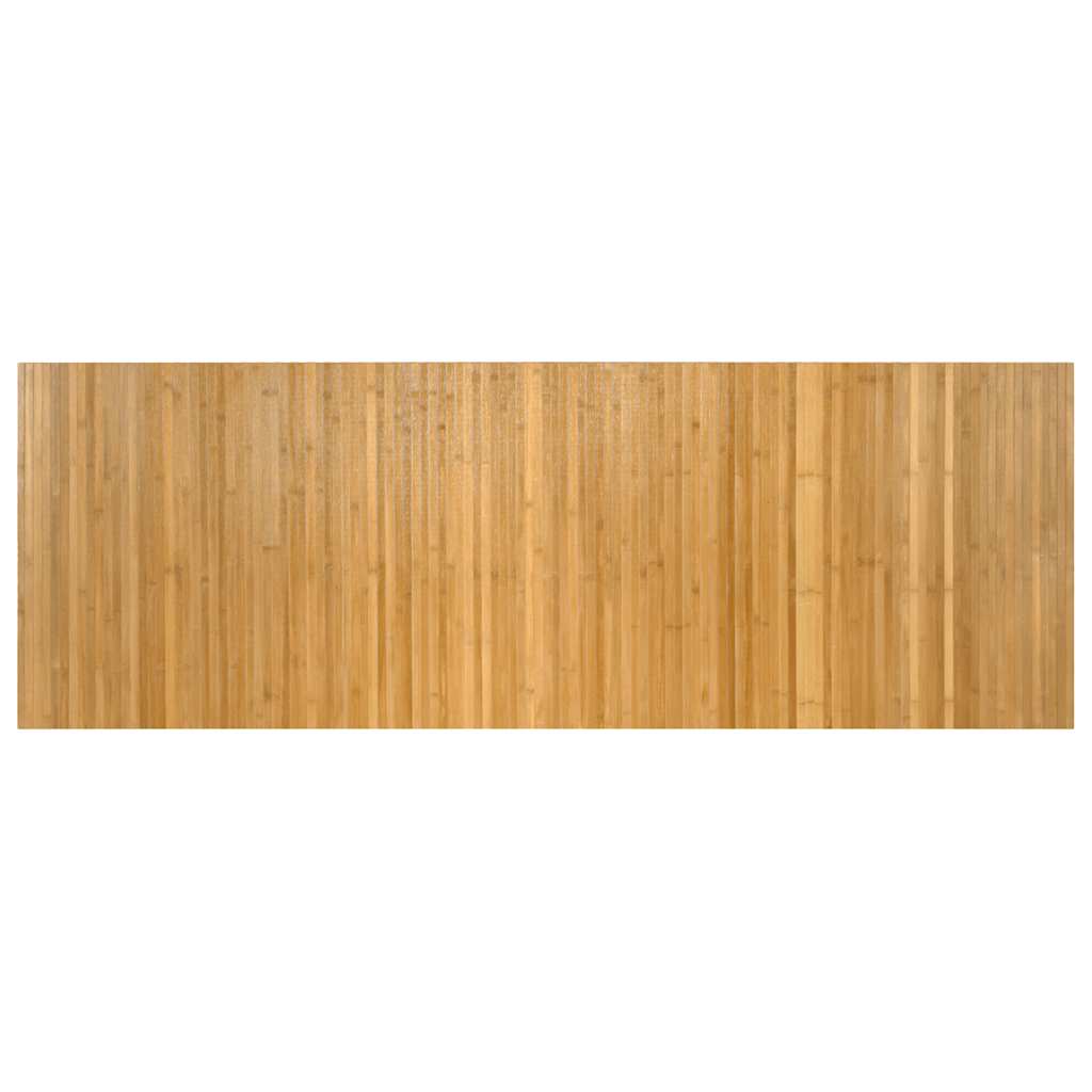 Tapis rectangulaire naturel 70x200 cm Bambou
