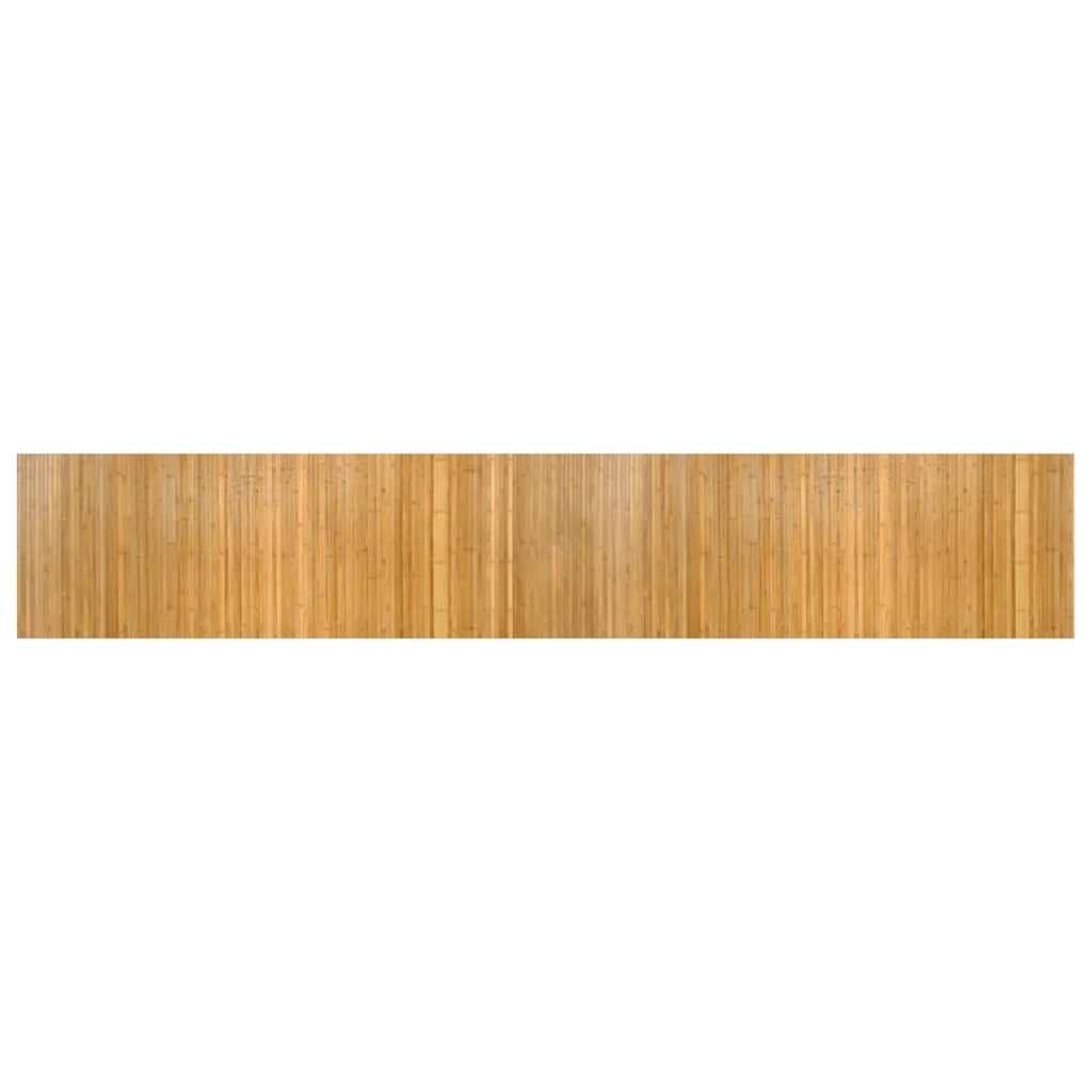 Tapis rectangulaire Naturel 70x400 cm Bambou