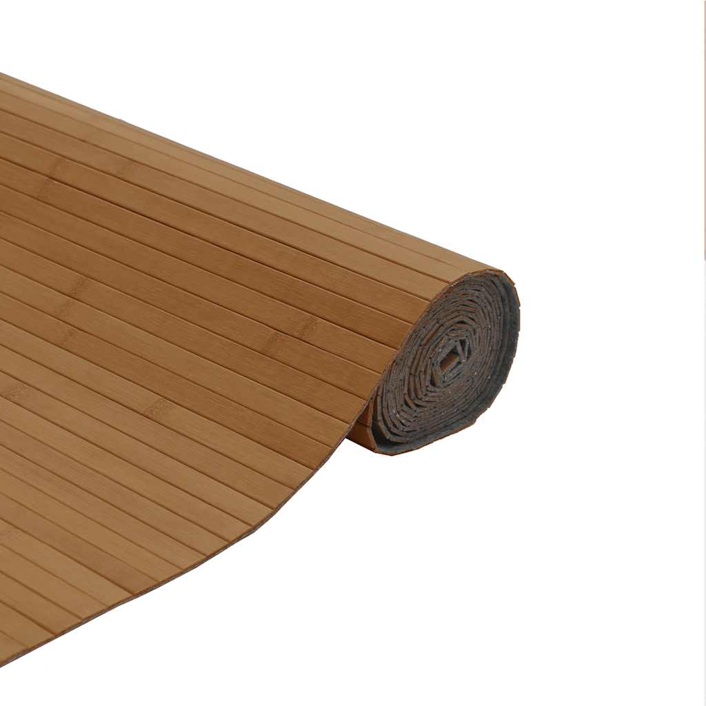Teppich Rechteckig Braun 80x500 cm Bambus