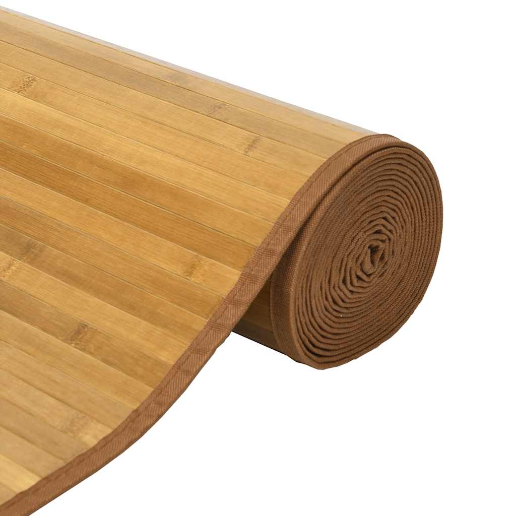 Teppich Rechteckig Natur 60x300 cm Bambus