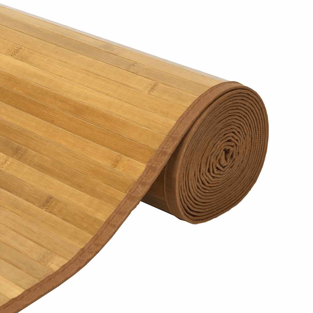 Carpet Rectangular Natural 60x400 cm Bamboo