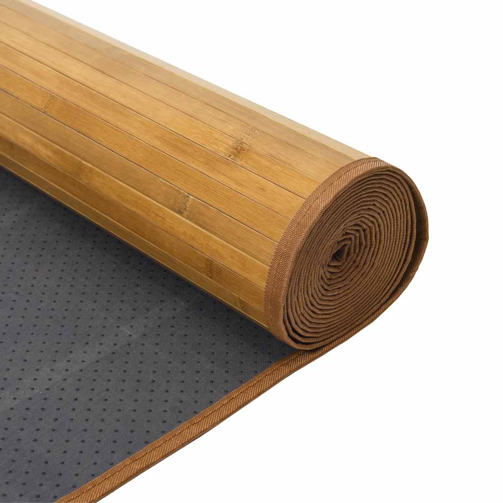 Carpet Rectangular Natural 60x400 cm Bamboo