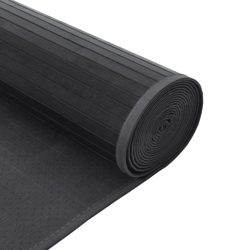 Carpet Rectangular Grey 60x400 cm Bamboo
