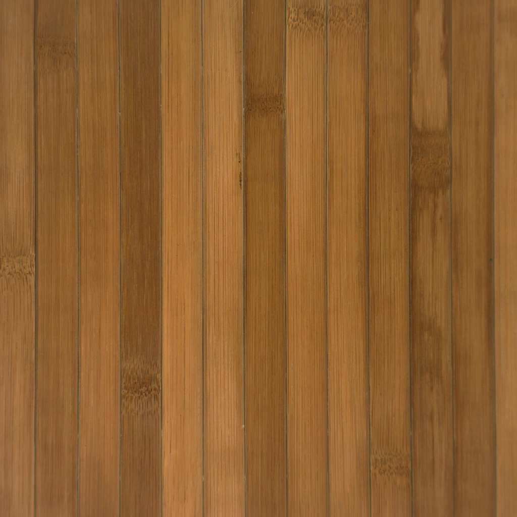 Tapis Rectangulaire Marron 80x200 cm Bambou