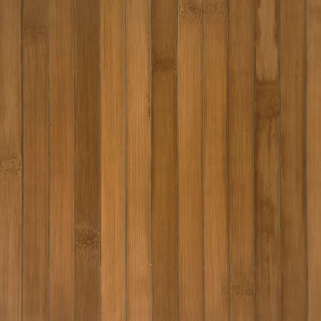 Carpet Rectangular Brown 100x200 cm Bamboo