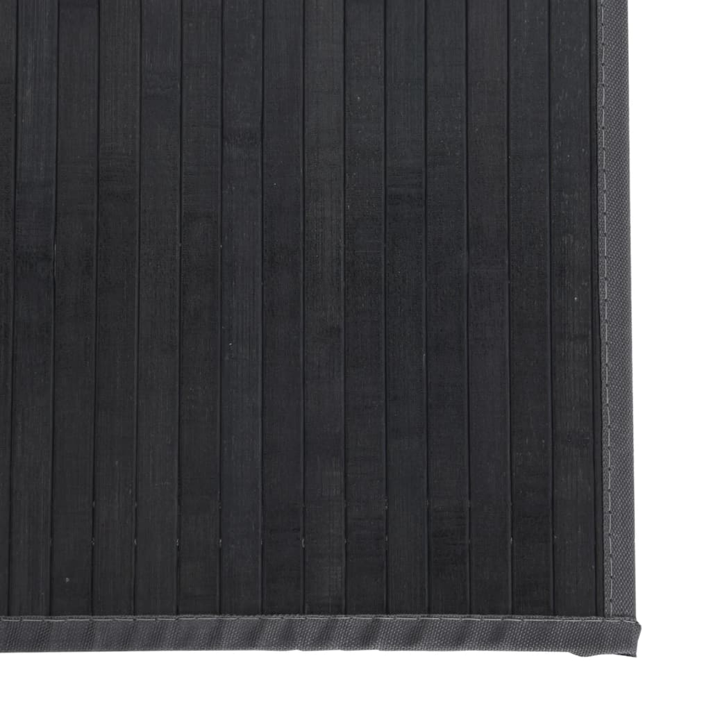 Carpet Rectangular Grey 100x500 cm Bamboo