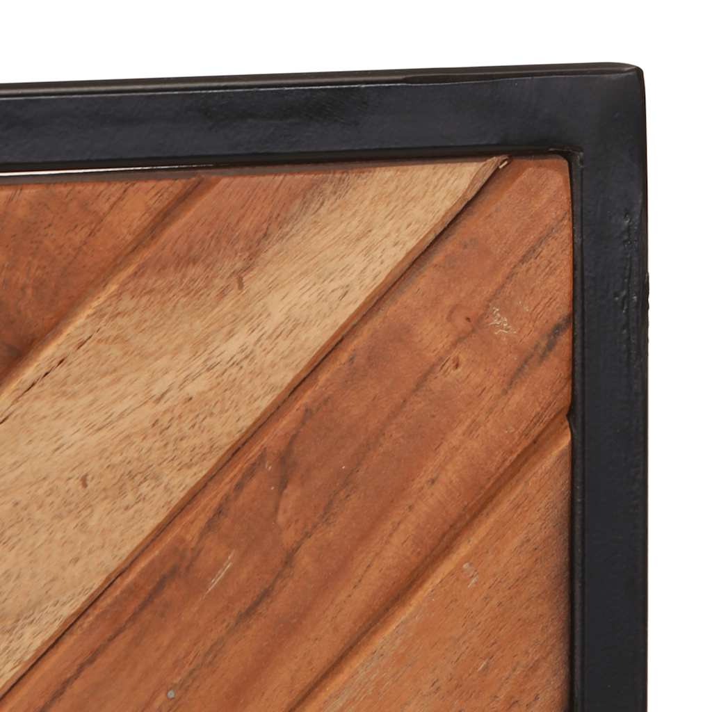 Wall Coat Rack 2 Pcs. 35x1x90 cm Solid Acacia Wood