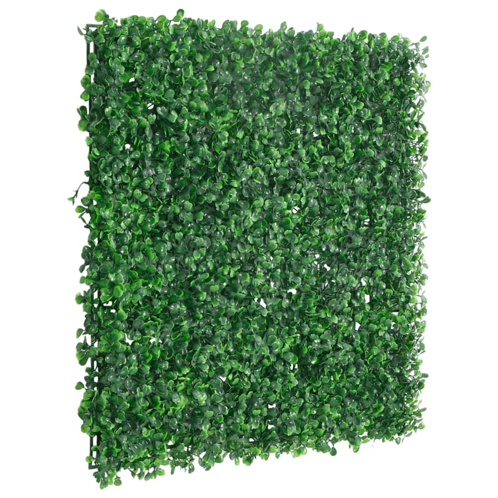 Kunsthecken 24 Stk. Grün 50x50 cm