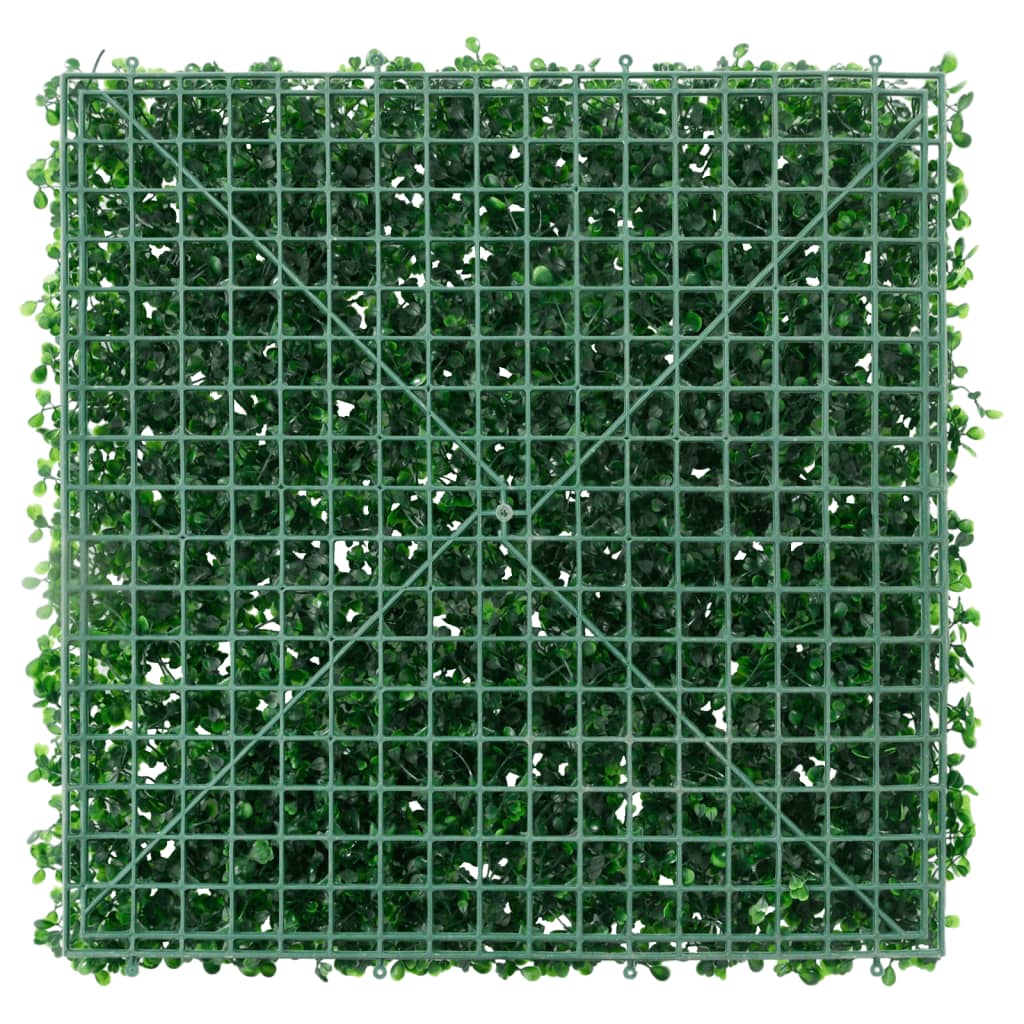 Kunsthecken 24 Stk. Grün 50x50 cm