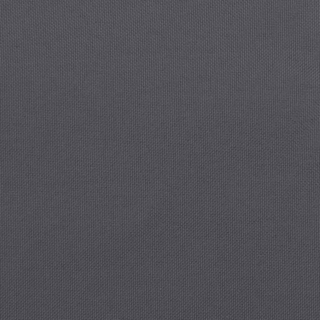 High-back Cushions 6 pcs. Anthracite Oxford Fabric