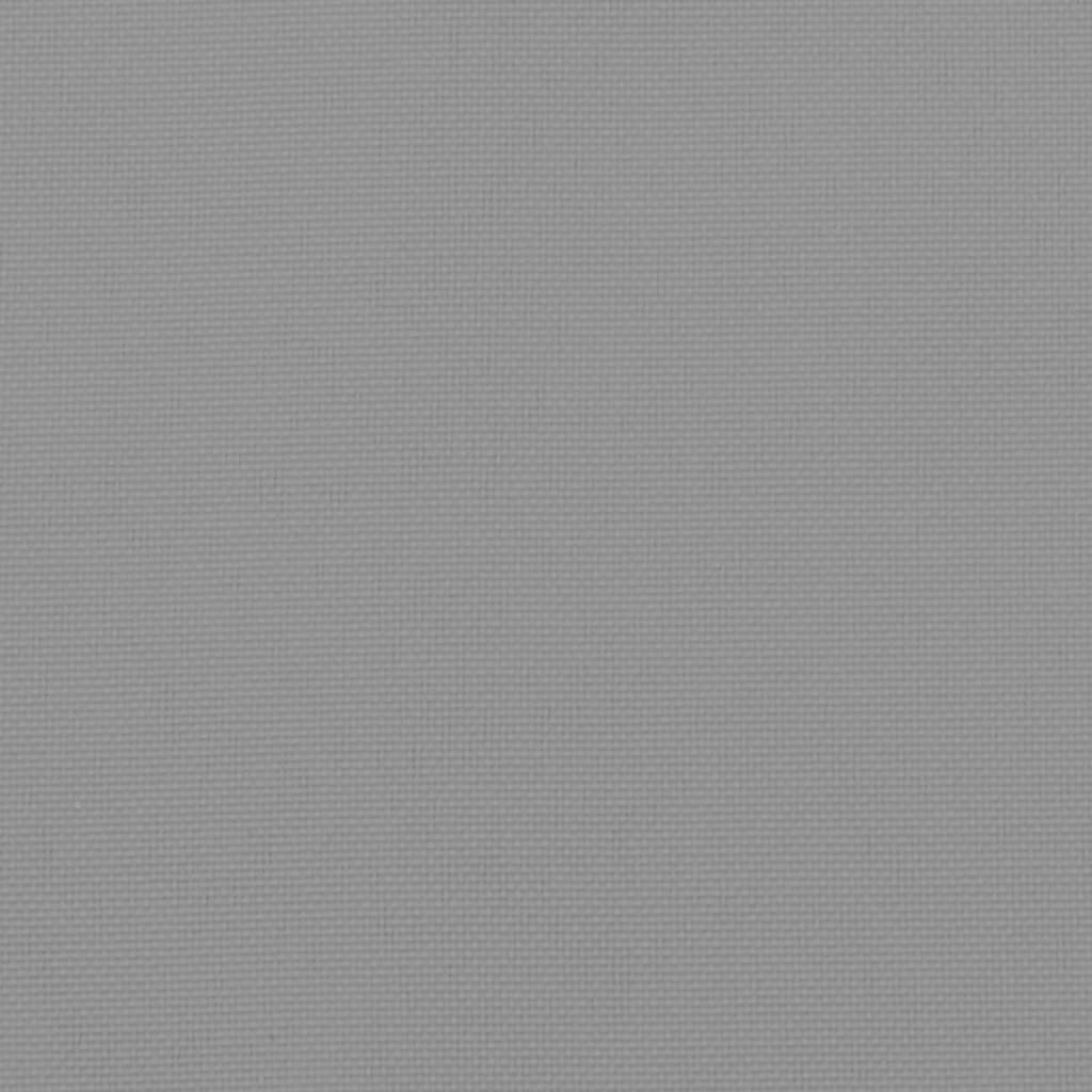 High-back cushion pads 4 pcs. Grey Oxford fabric