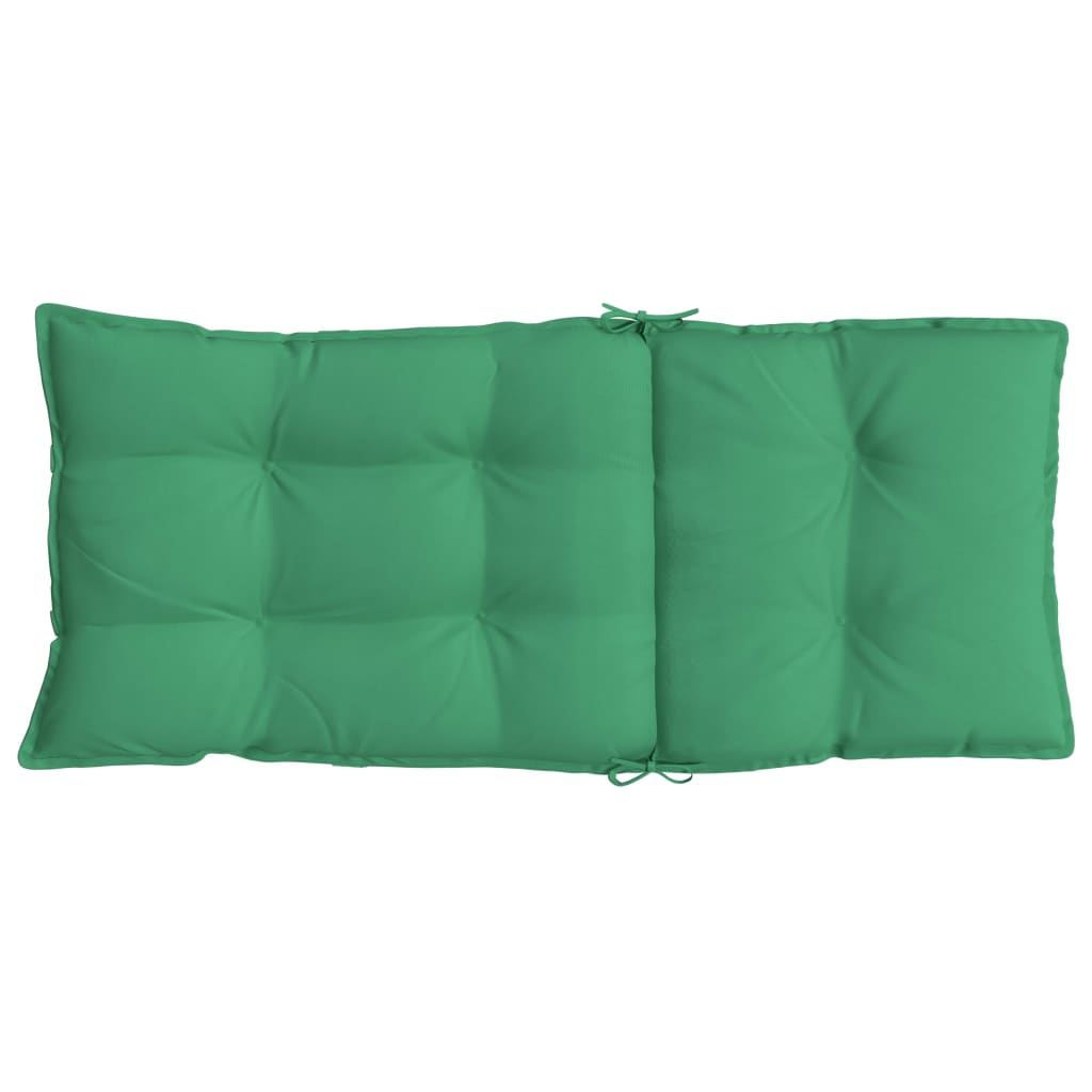 Coussins pour chaises longues 6 pcs Tissu Oxford vert