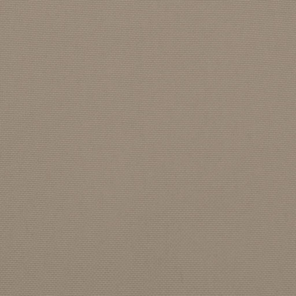 Coussins pour chaises hautes 6 p. Tissu Oxford taupe