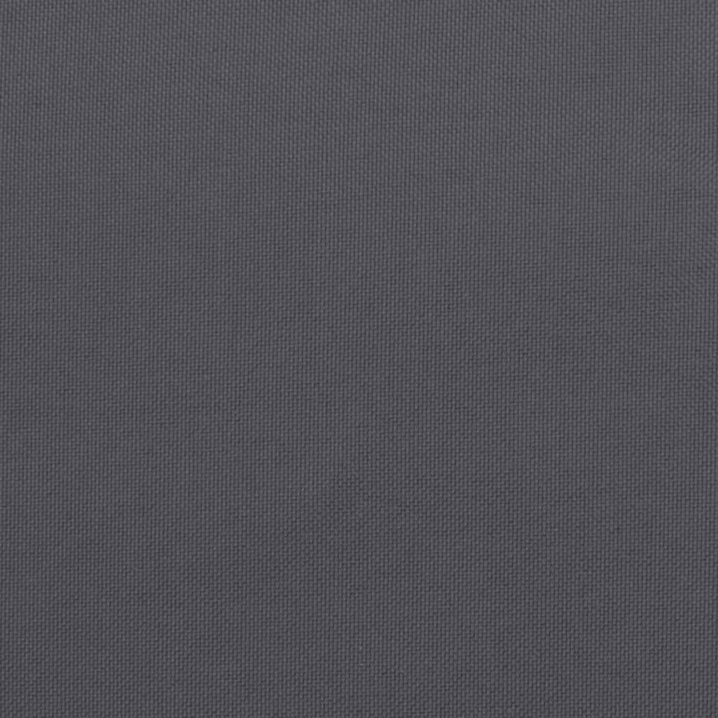 Coussins pour chaises basses 6 pièces anthracite tissu Oxford