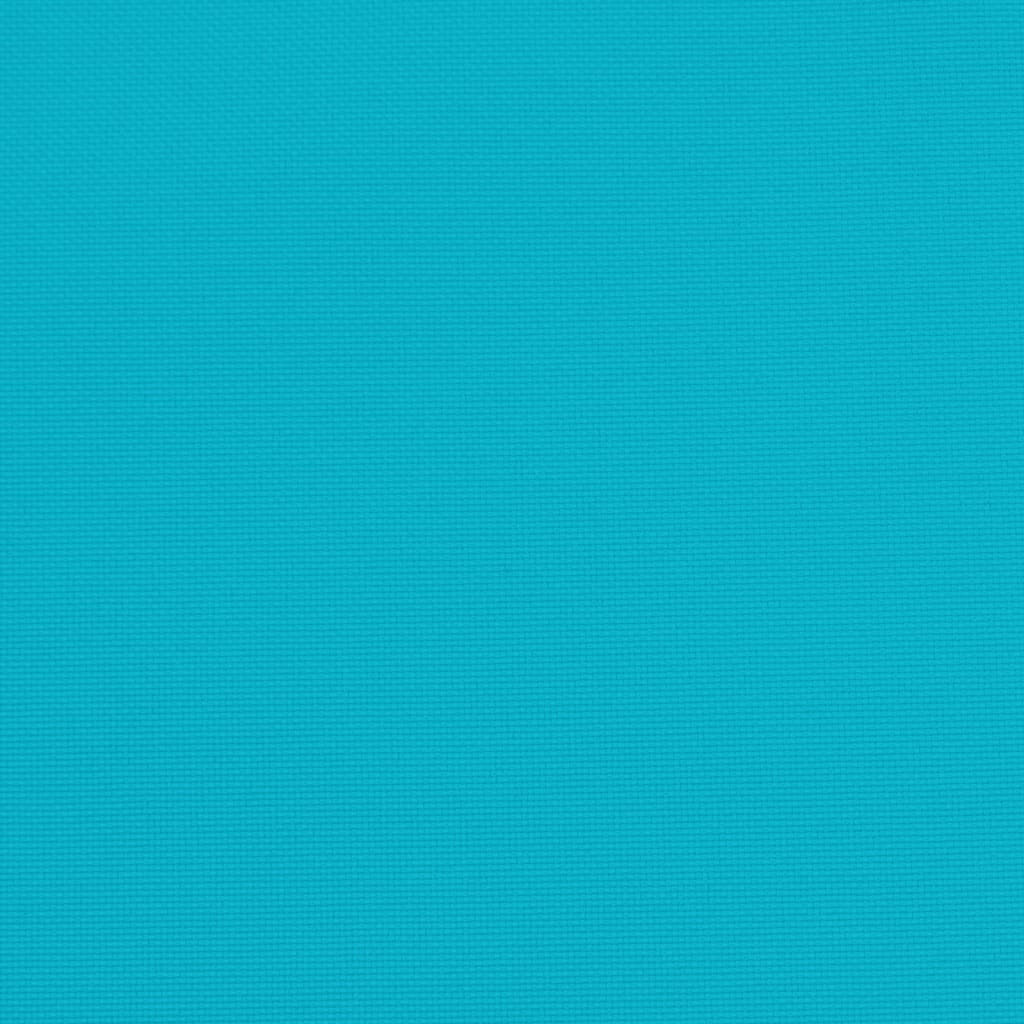 Coussins pour chaises basses 4 pces Tissu Oxford turquoise