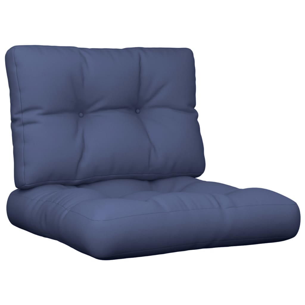 Pallet Cushions 2 pcs. Navy Fabric