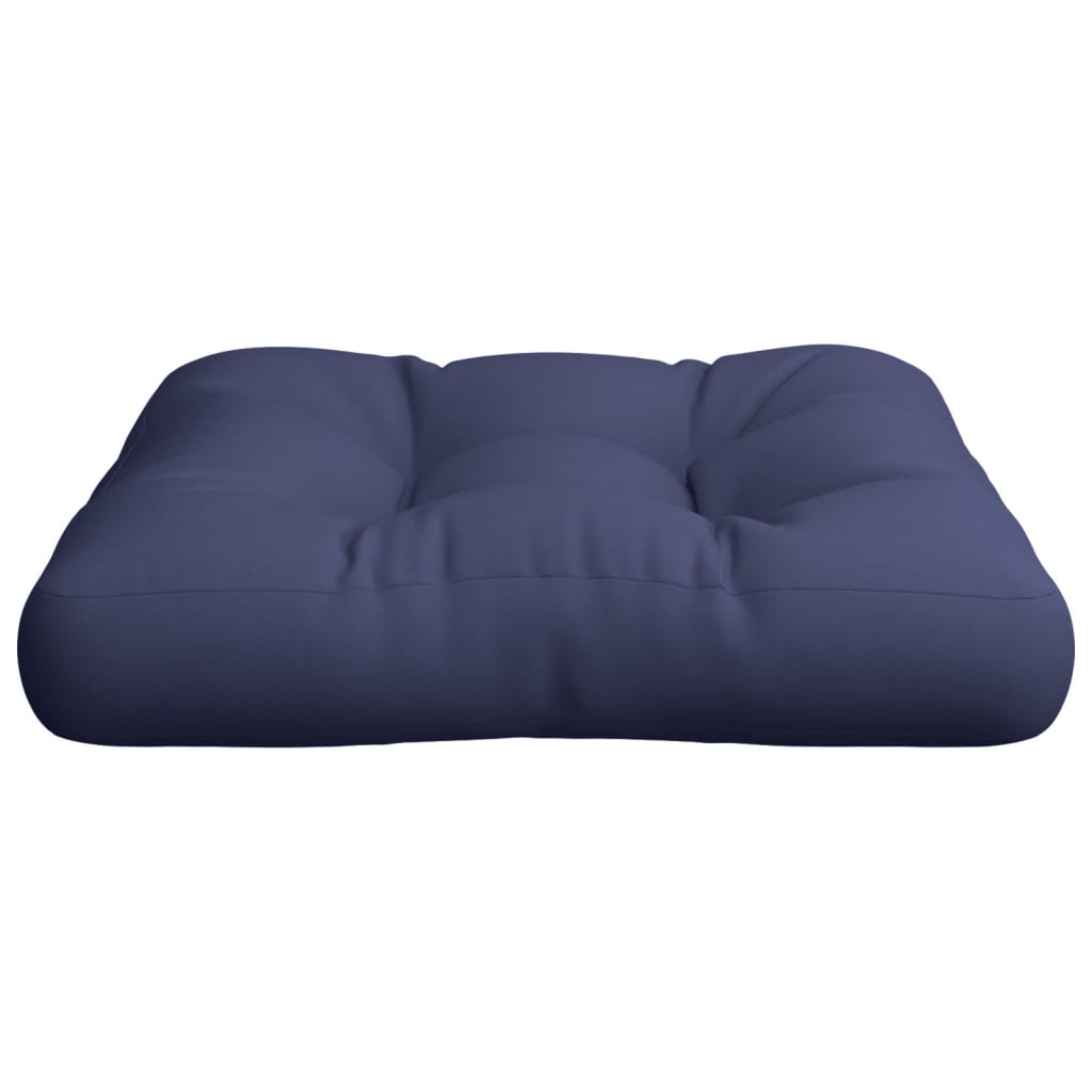 Pallet Cushion Navy Blue 58x58x10 cm Oxford Fabric