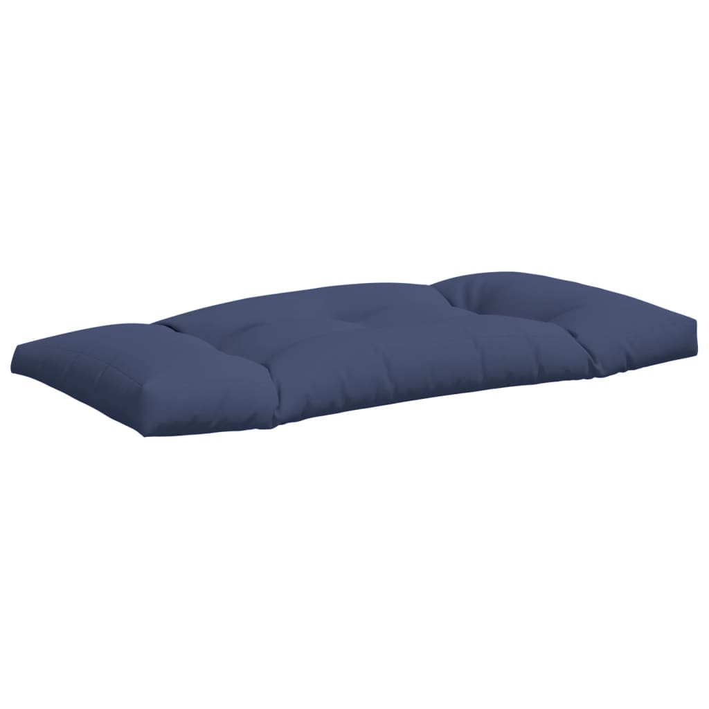 Coussins de palette 2 pcs Tissu Oxford bleu marine