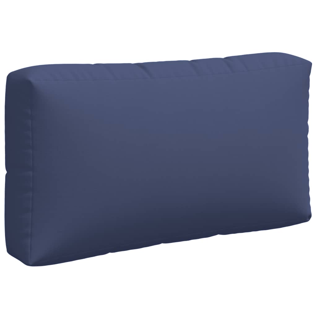 Coussins de palette 3 pcs Tissu Oxford bleu marine